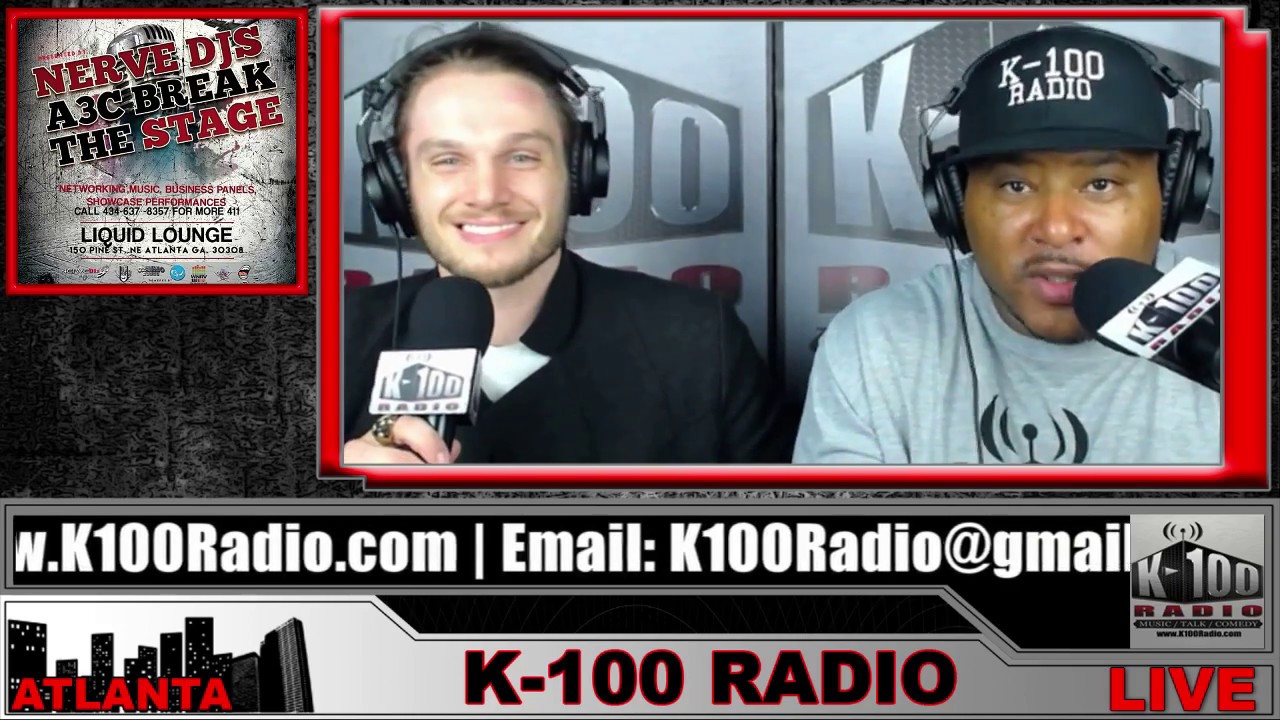 Nerve DJs 2017 A3C Stage Interview with TK Kavi on K-100 Radio