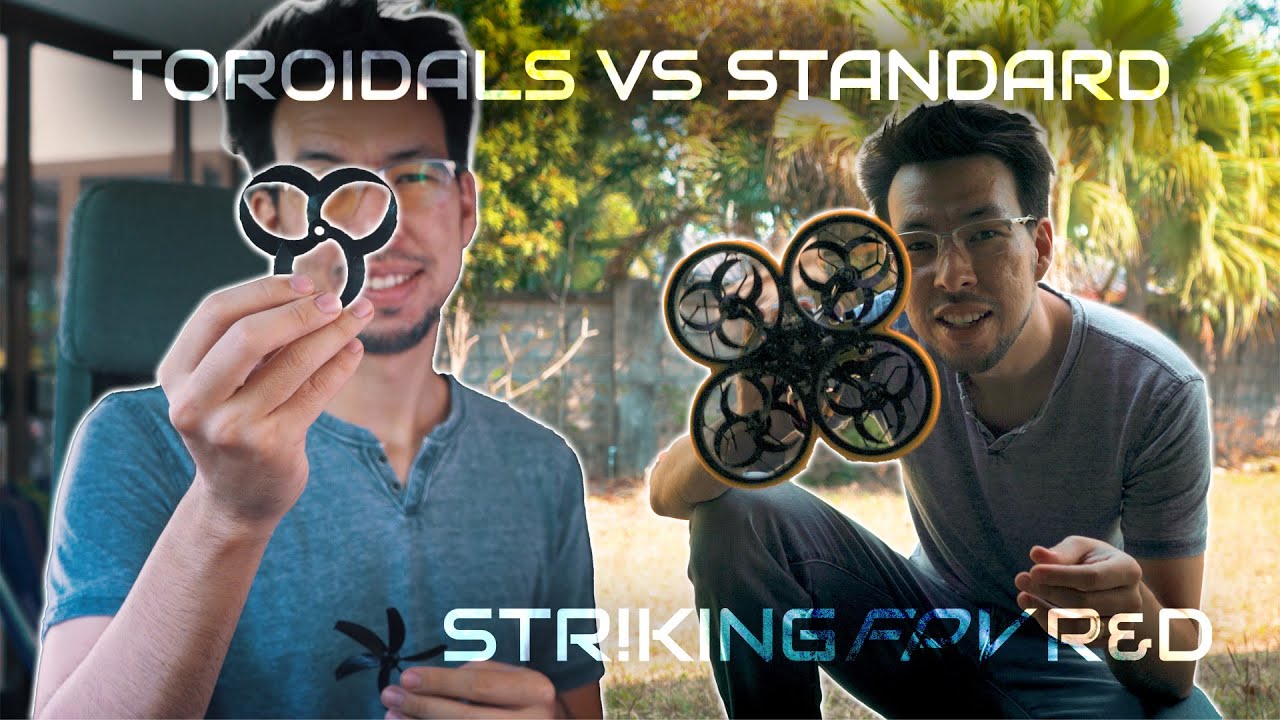 Toroidal vs Regular 3D Printed Propeller Hover Comparison