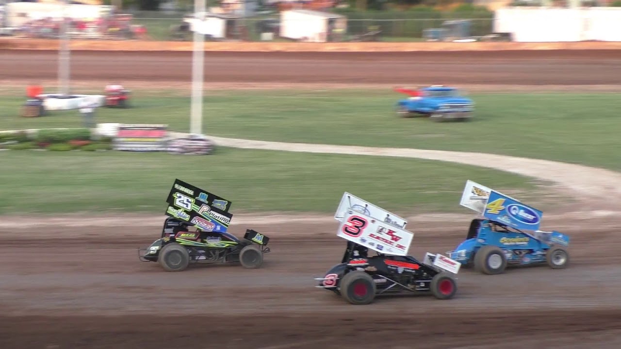 Plymouth Dirt Track MSA Sprint Heat Races 7-25-2019