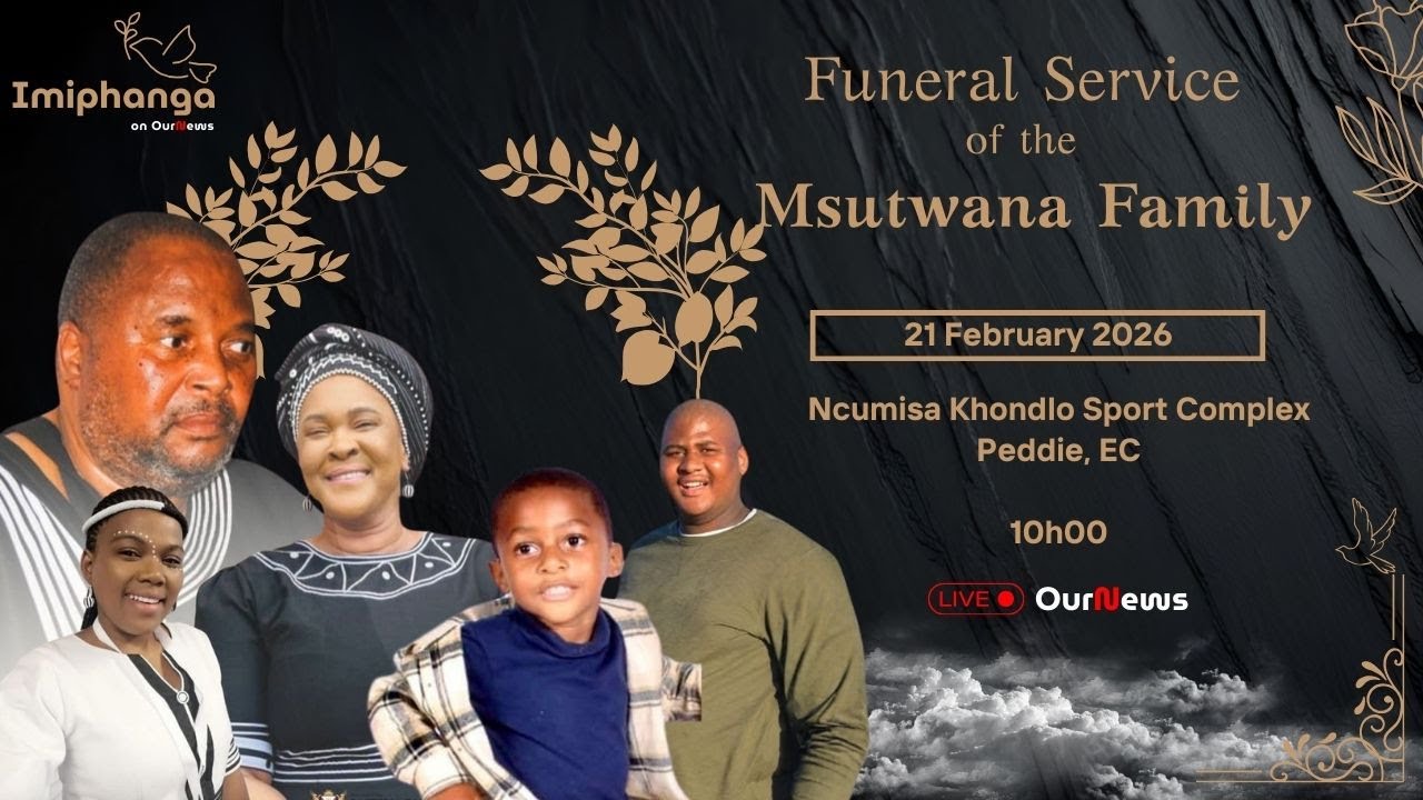 🕊️ Funeral Service of the Msutwana Family