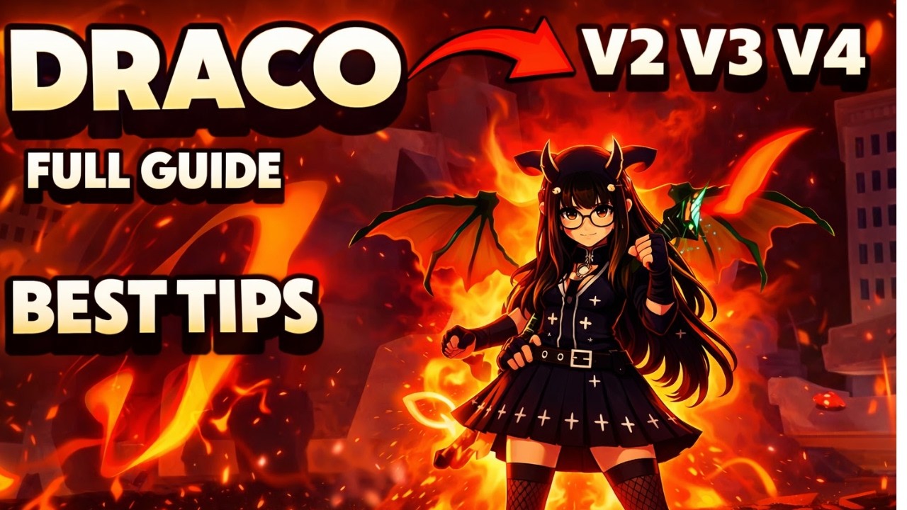 Draco V4 Full Guide! Fastest Way to Complete the Draco Trial | Tips to Spawn Levi and Prehistoric!