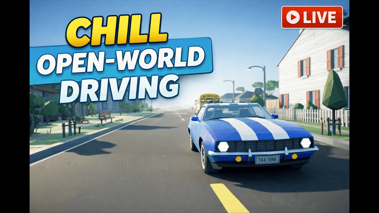 Just Driving Around in Motortown 🚙 | Chill Open-World Livestream