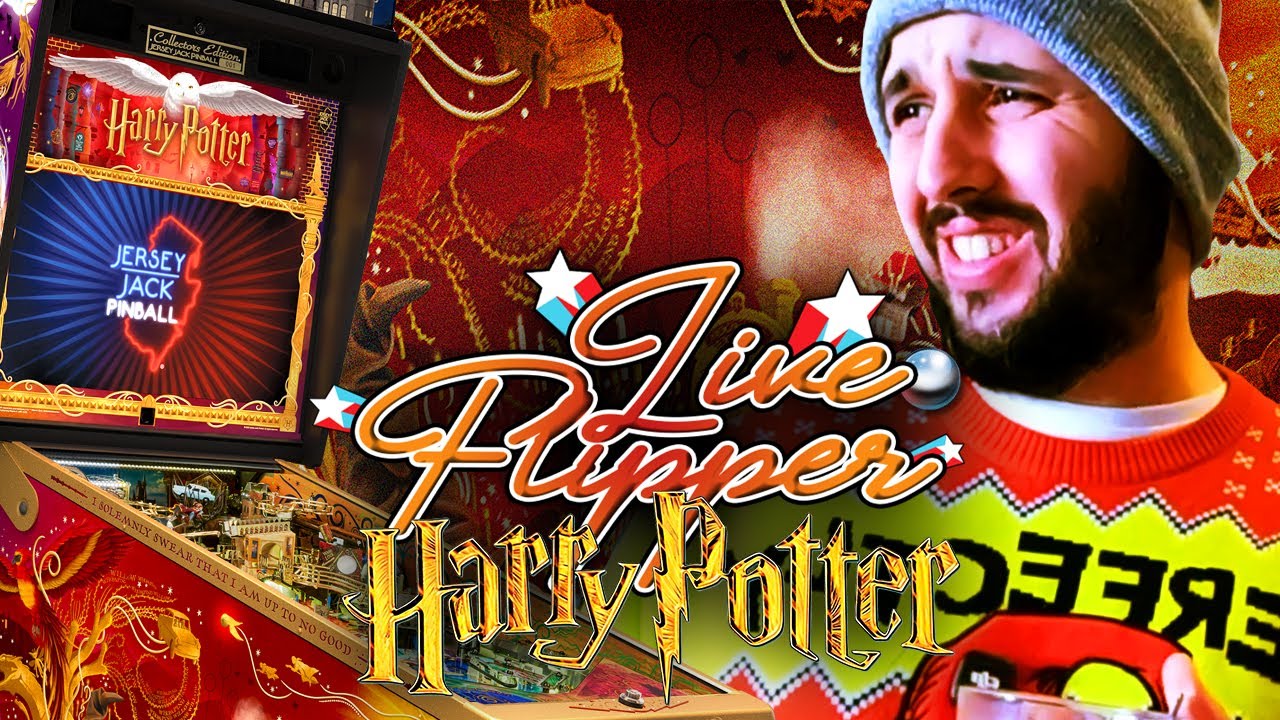 ON JOUE SUR LE NOUVEAU FLIPPER JJP HARRY POTTER (une folie)