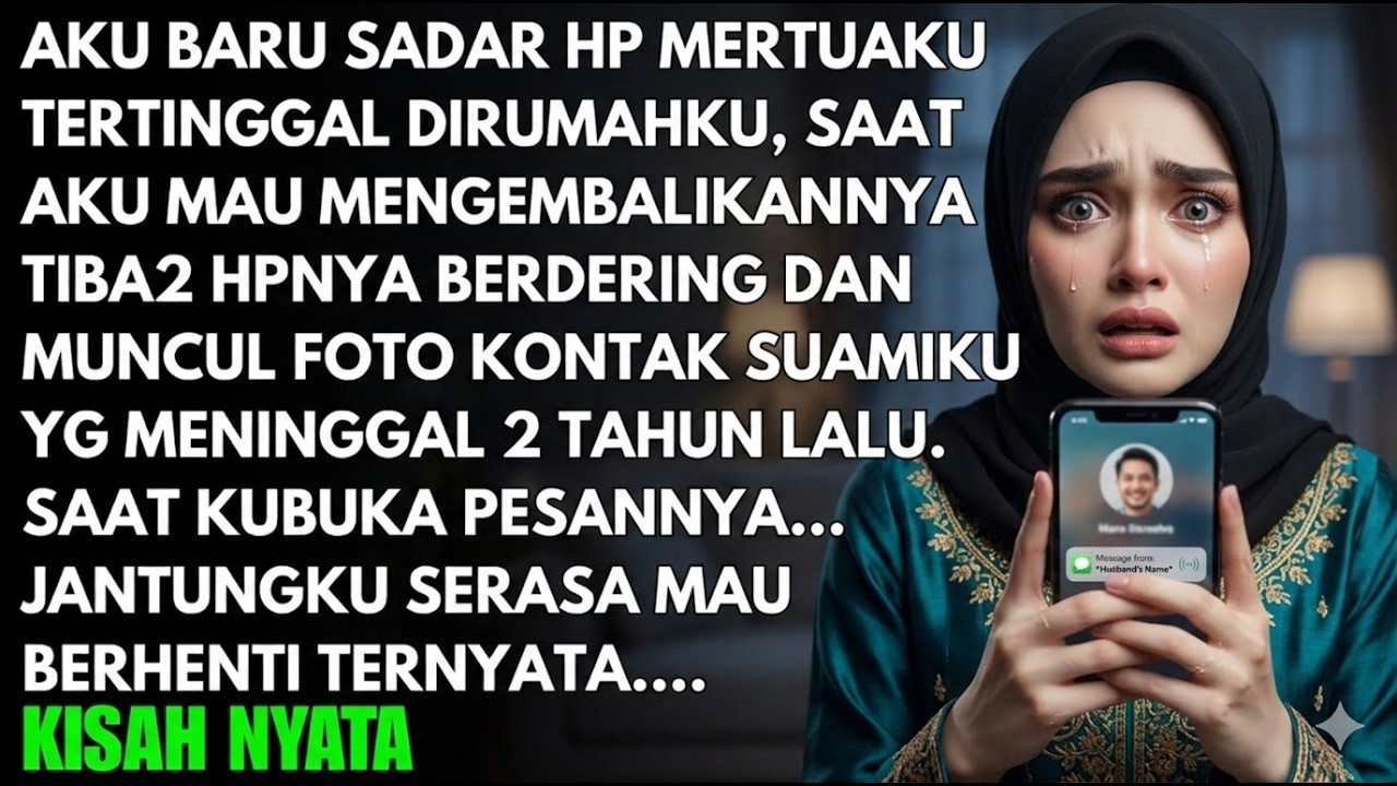 Kulihat Pesan Masuk di HP Mertua dari Suamiku yang Sudah Meninggal 2 Tahun Lalu