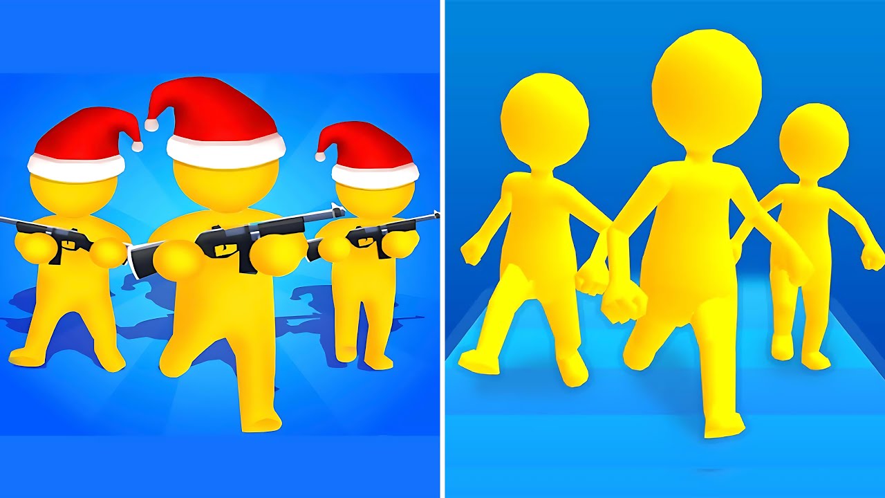 Gun Clash 3D Vs Join Clash 3D🔴💥🔴Walkthrough Android IOS 9999 Levels Gameplay EEW11
