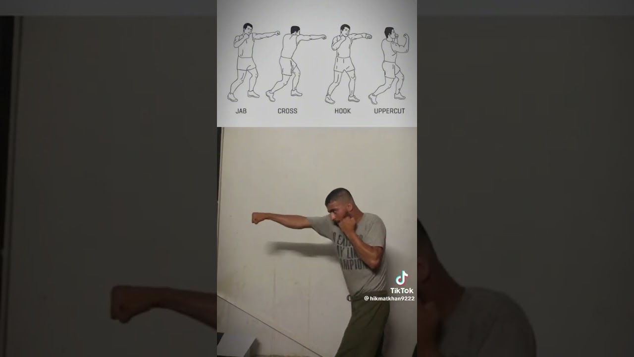 jab cross hook uppercut technique 🔥