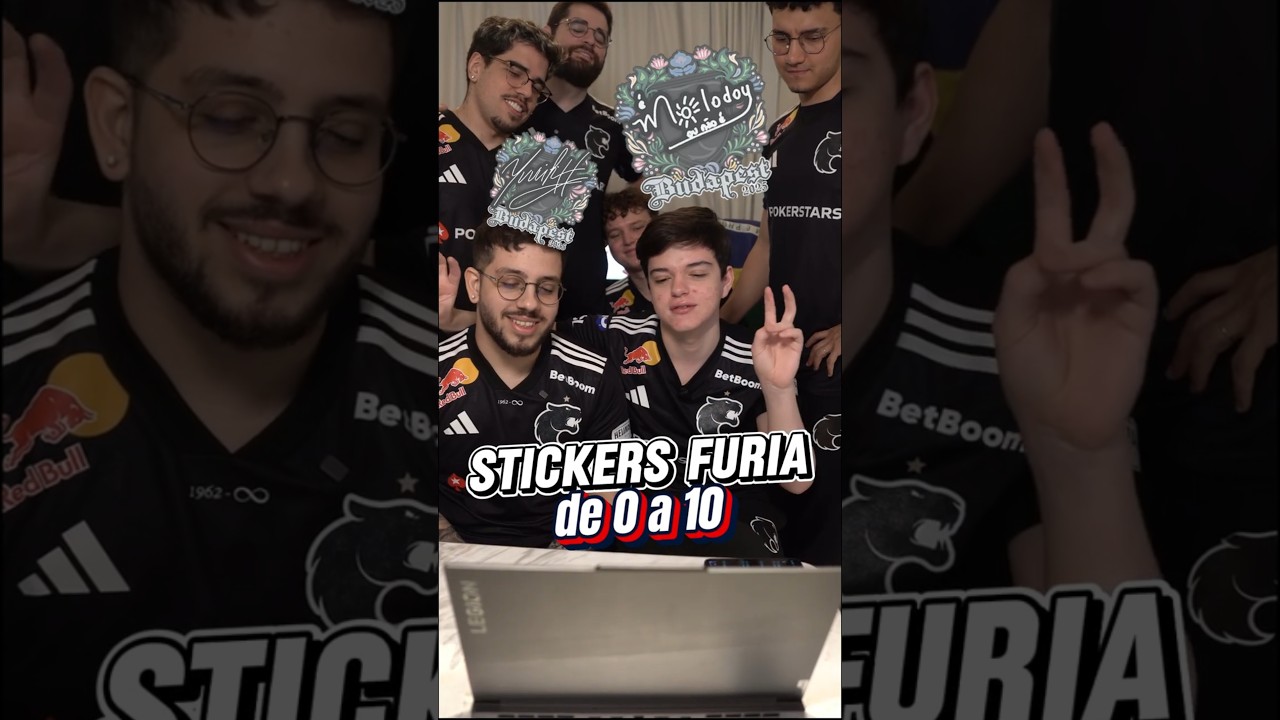 REAGINDO AOS STICKERS DO MAJOR #FURIACS