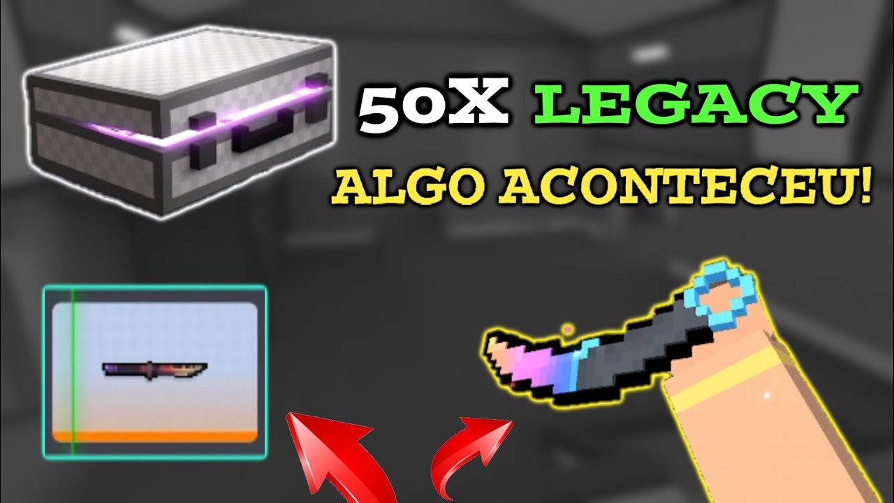 ABRINDO 50 CAIXAS LEGACY DA NOVA ATUALIZAÇÃO! - Block Strike