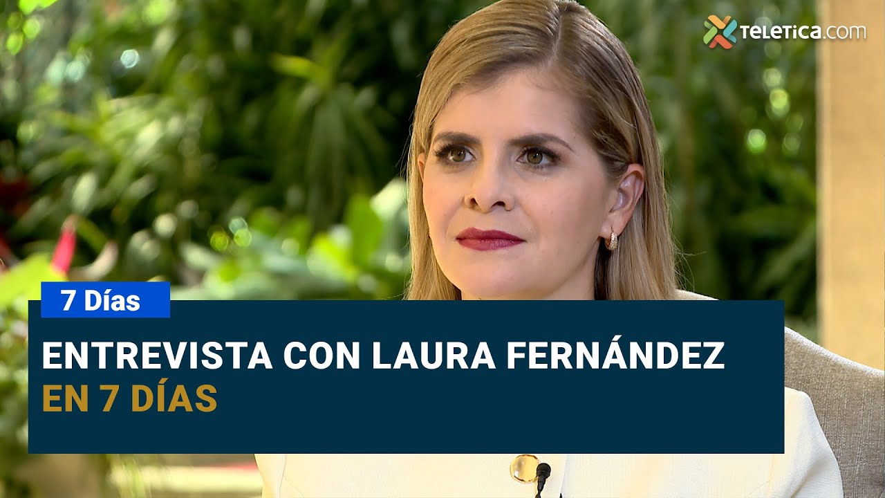 Entrevista con Laura Fernández en 7 días