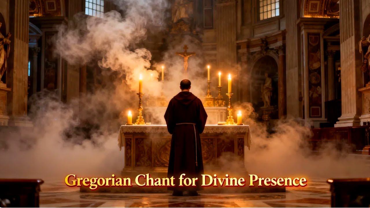 Gregorian Chant for Healing Sleep and Divine Serenity | Benedictine Ambience and Sacred Balance
