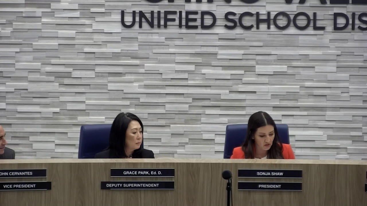 CVUSD Meeting of the Board of Education March 19, 2026