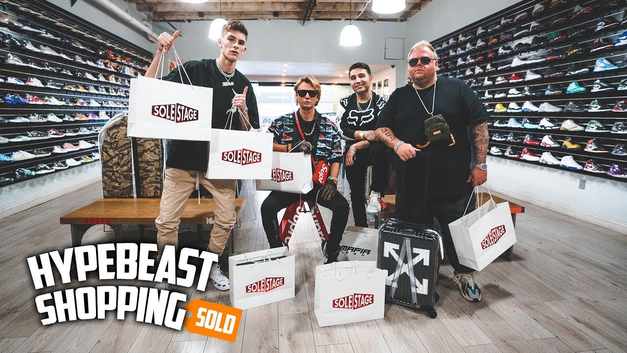 Billionaire Spends $20,000 Dollars Hypebeast Shopping!