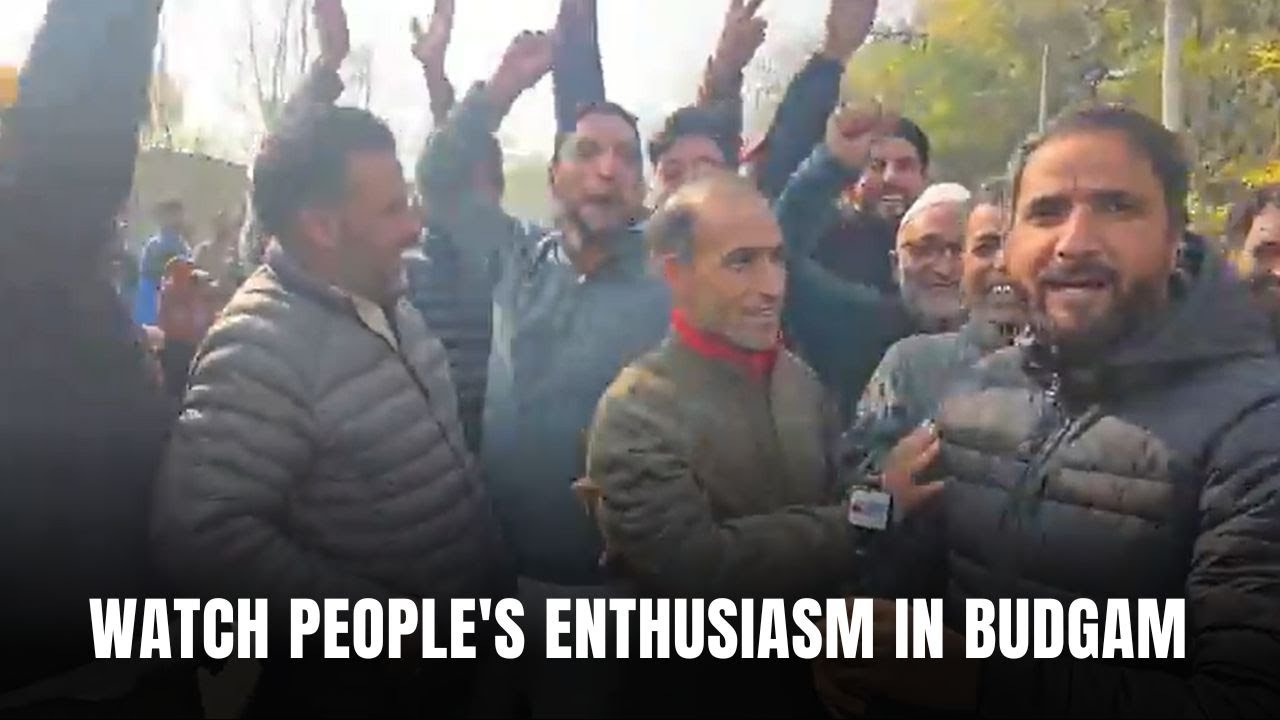 Watch people's Enthusiasm in Budgam | JK News Today