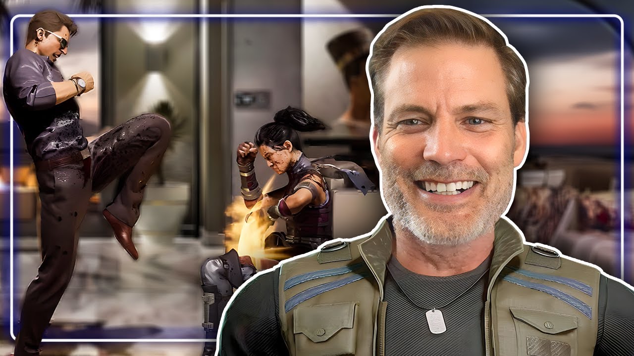 REAL Johnny Cage Reacts to Mortal Kombat