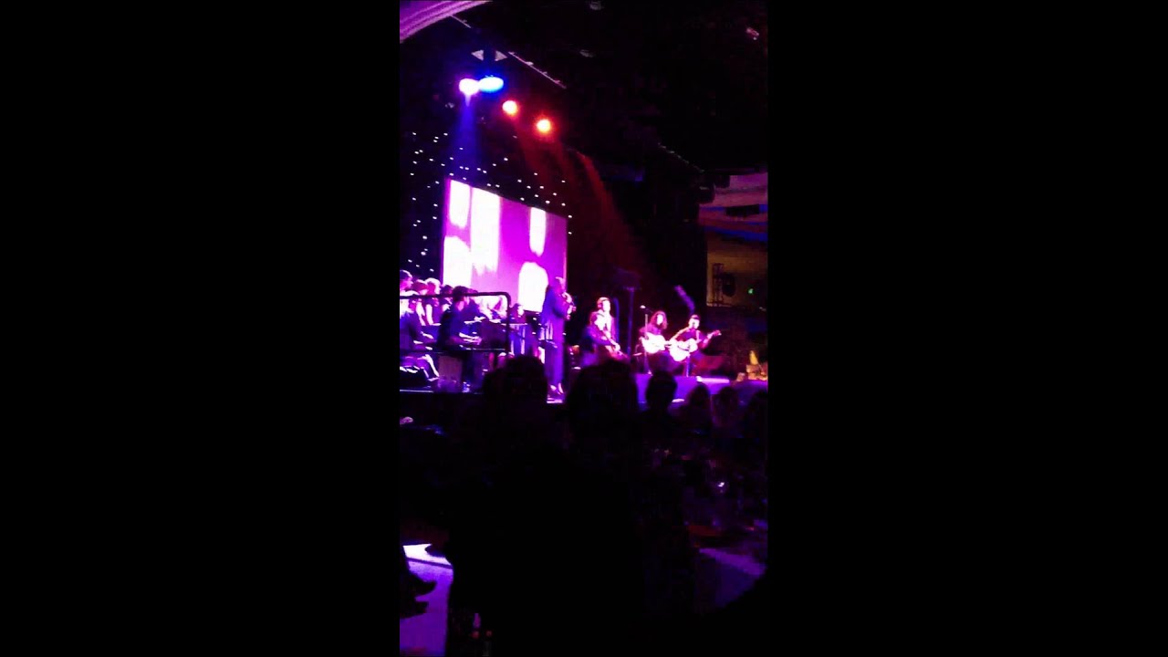 JC Chasez from 'N Sync Performs 'True Colors' LIVE at the Trevor Live benefit on Dec 4, 2011