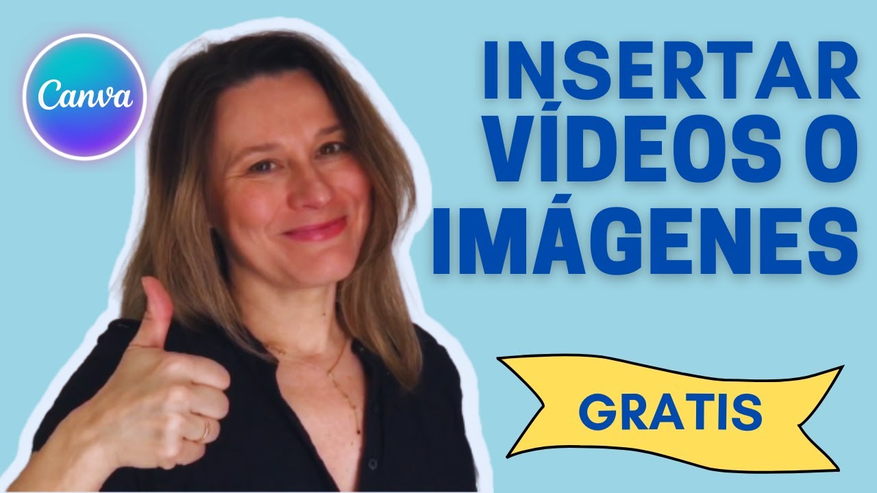Cómo INSERTAR un vídeo o artículo en una Presentación de Canva