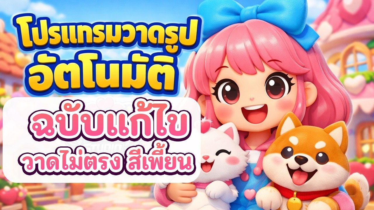 🎨 Heartopia Help Painter — ตัวช่วยวาด Pixel Art สำหรับ Heartopia | วิธีแก้สีเพี้ยนวาดไม่ตรง