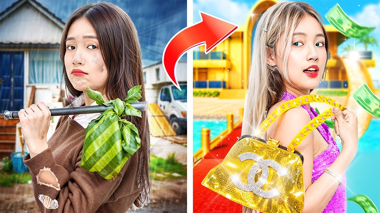 Una Niña Pobre Se Convirtió En Una Niña Rica En 24 Horas