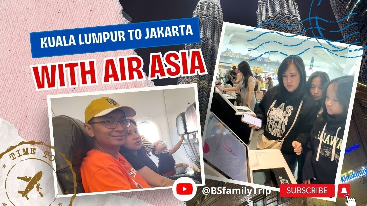 Flight Review Kuala Lumpur to Jakarta with Air Asia