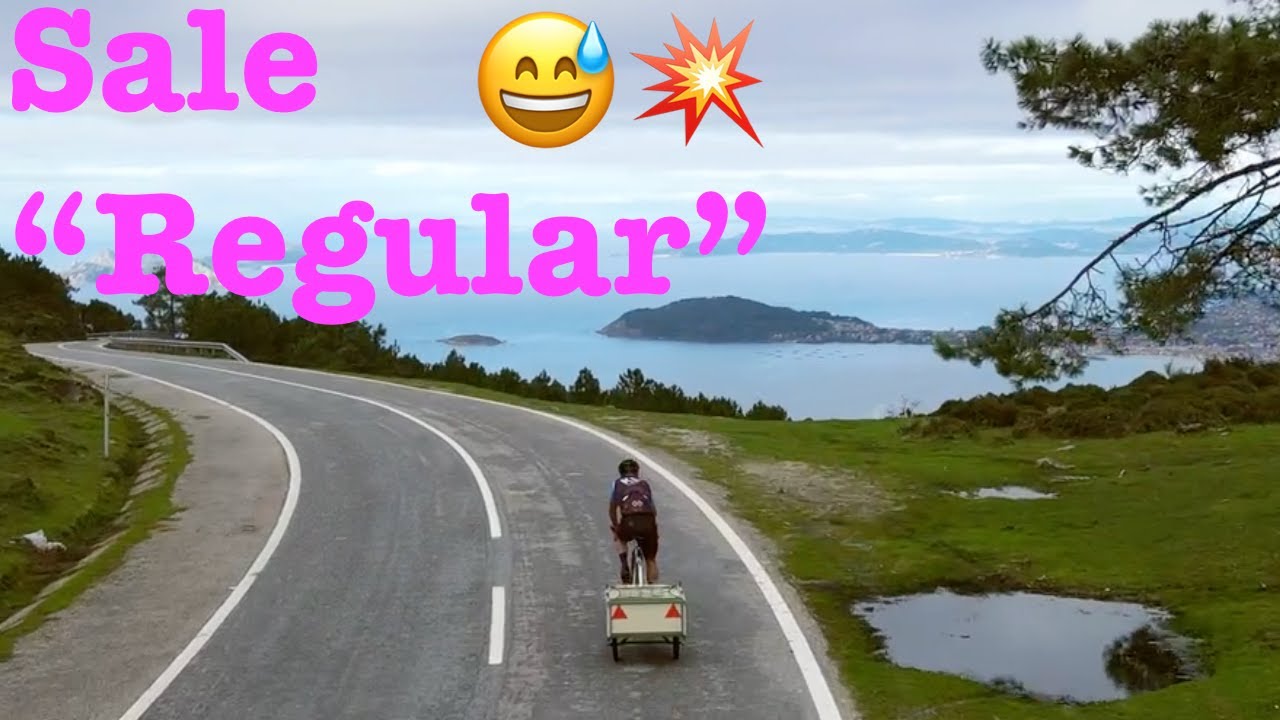 Me fabrico un remolque para la bici y la prueba sale 