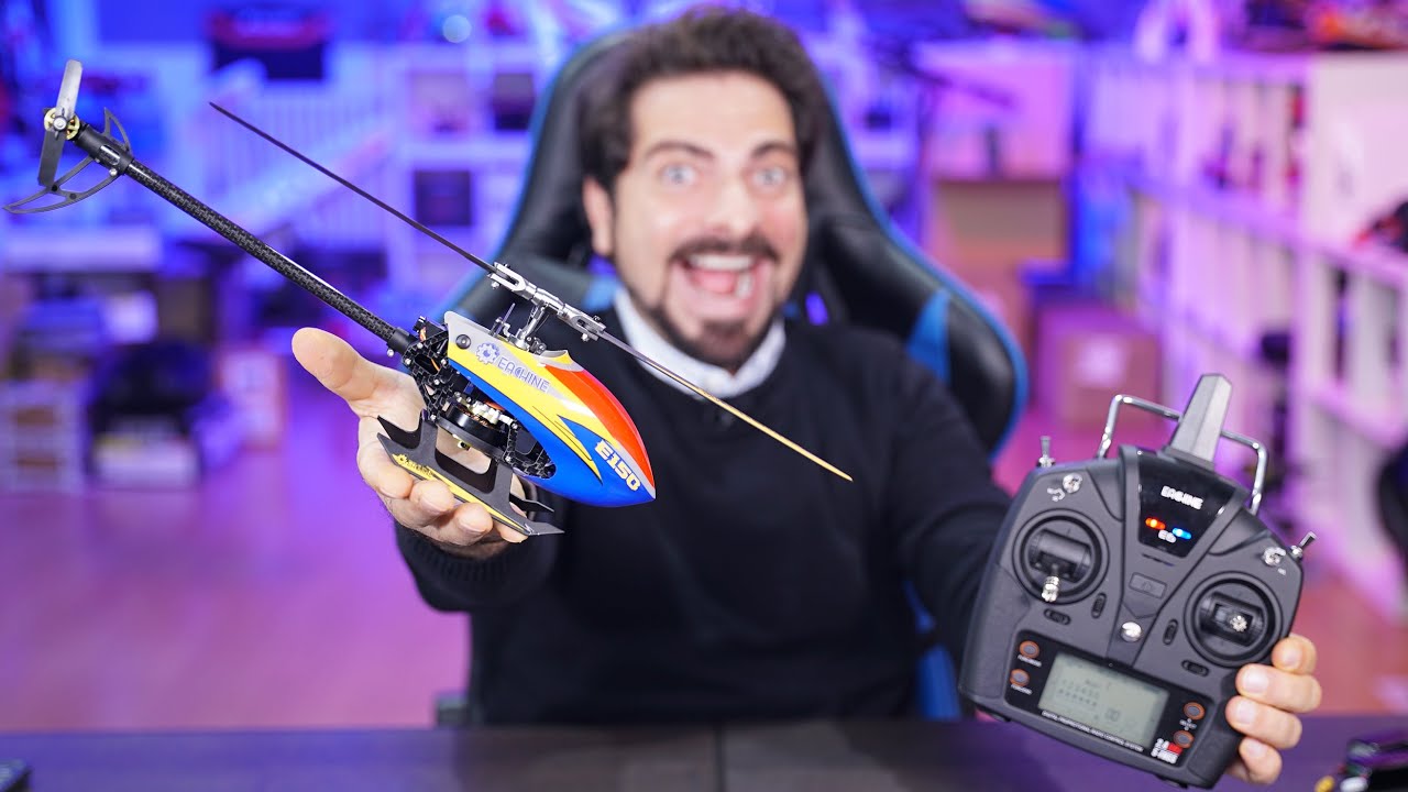 Mini Elicottero 3D Spettacolare! un pezzo d'arte? Eachine E150 - Parte 1 parte