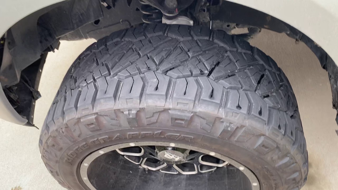 2019 f150 leveled on 12 wides trimming