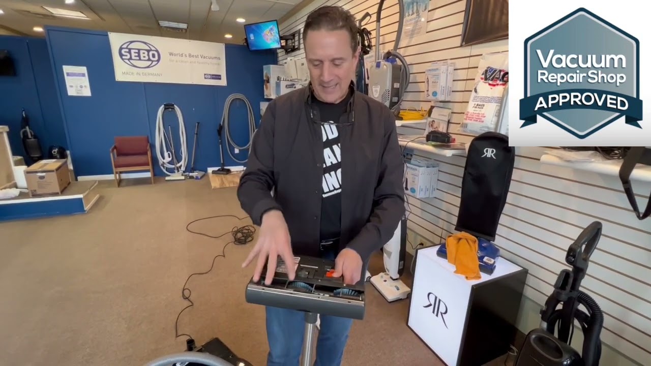 Sebo D4 Vacuum Demonstration 
