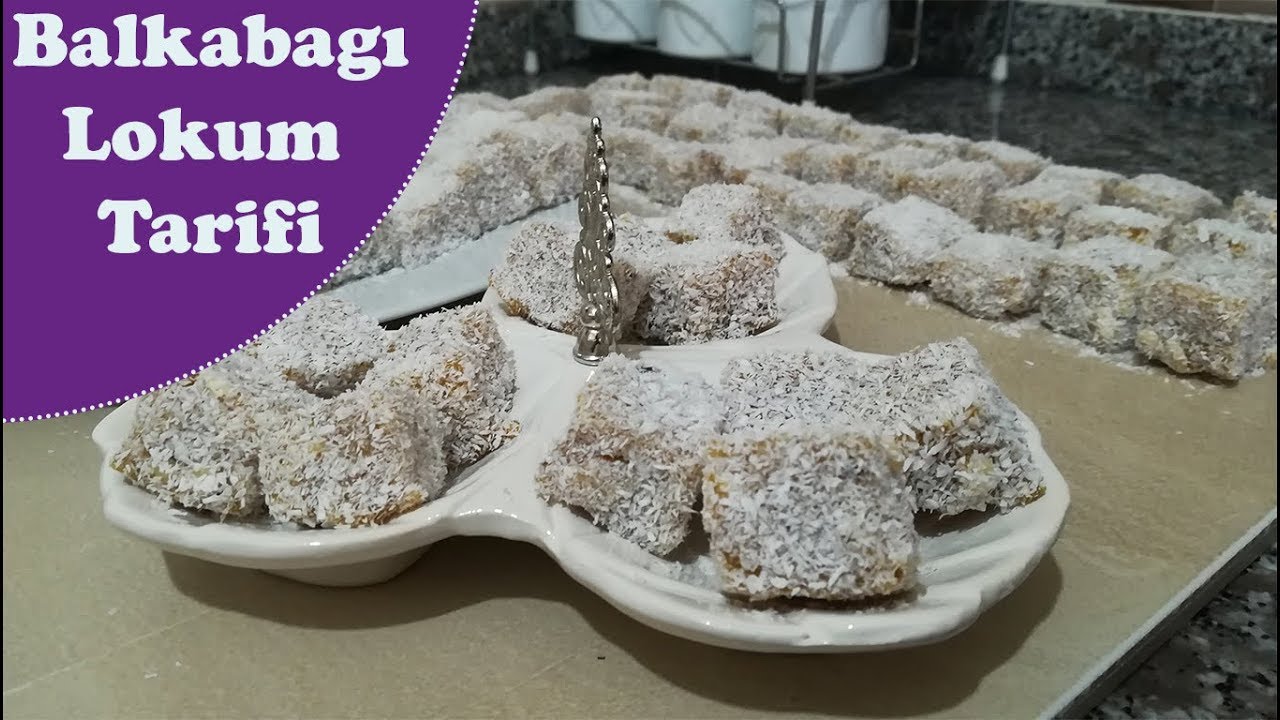 LOKUM TARİFİ-EVDE LOKUM NASIL YAPILIR-BALKABAĞI LOKUMU TARİFİ | Lezzetin Üstadı
