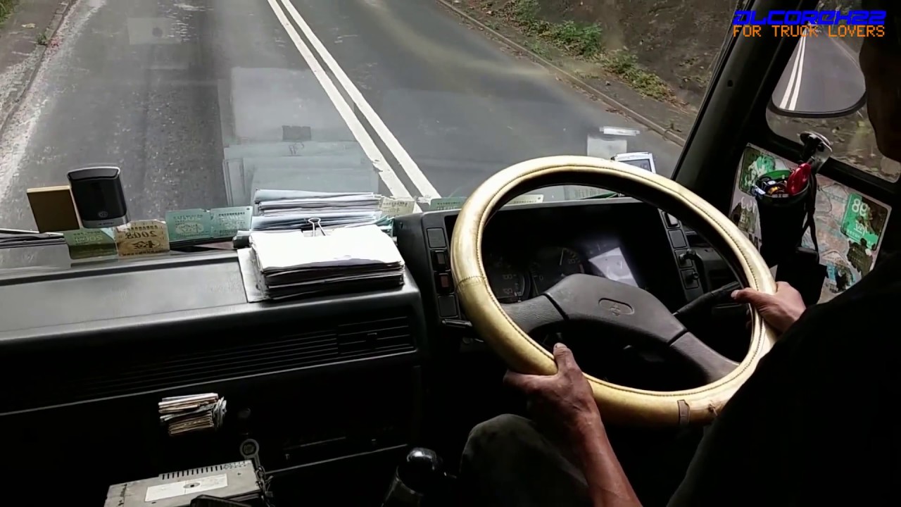 1994 Mitsubishi Fuso The Great FS425 V8 Driving Scene