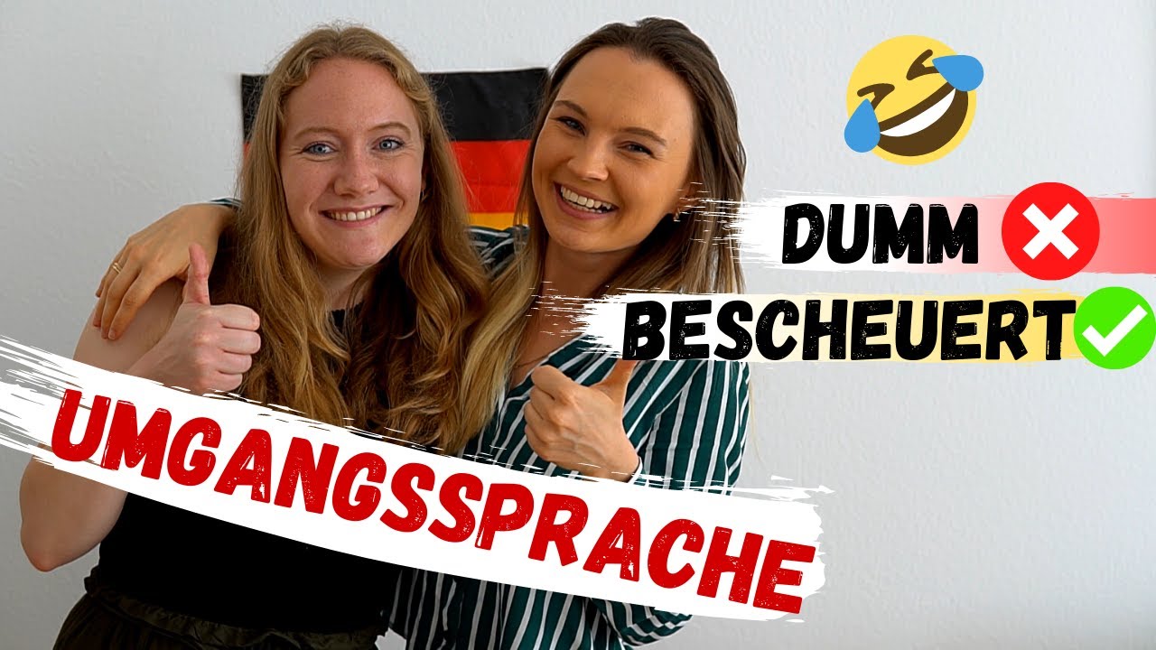 Lerne die deutsche Umgangssprache (in nur 8 Minuten)