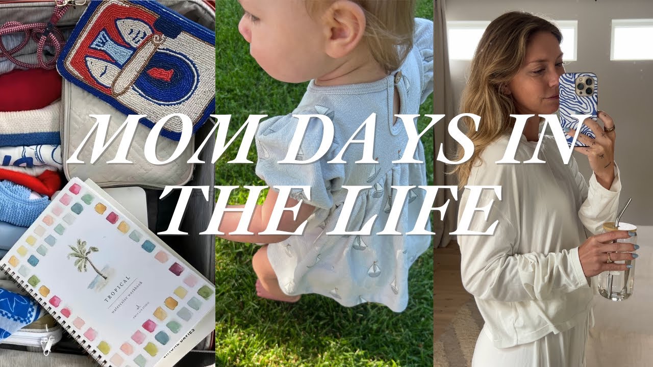 MOM VLOG | packing for vacation with a toddler, multitasking as a mom & recent target finds