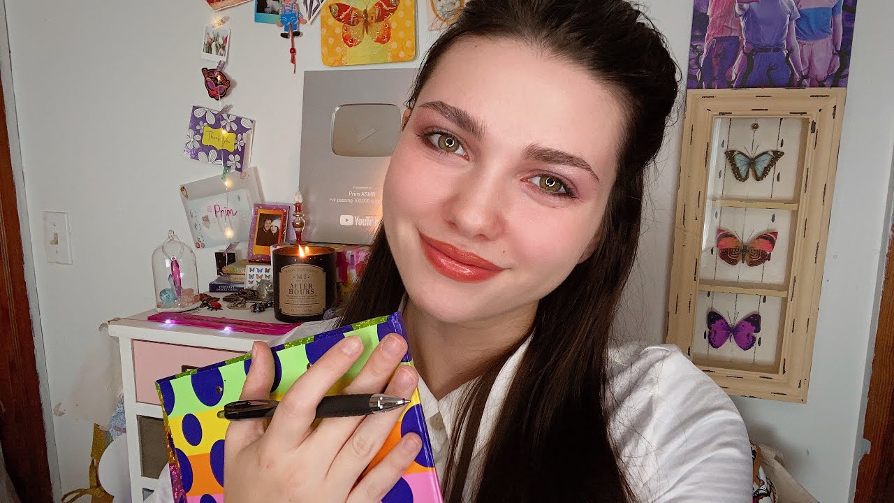 ASMR Sleep Study | Asking You Questions ~ Writing Sounds
