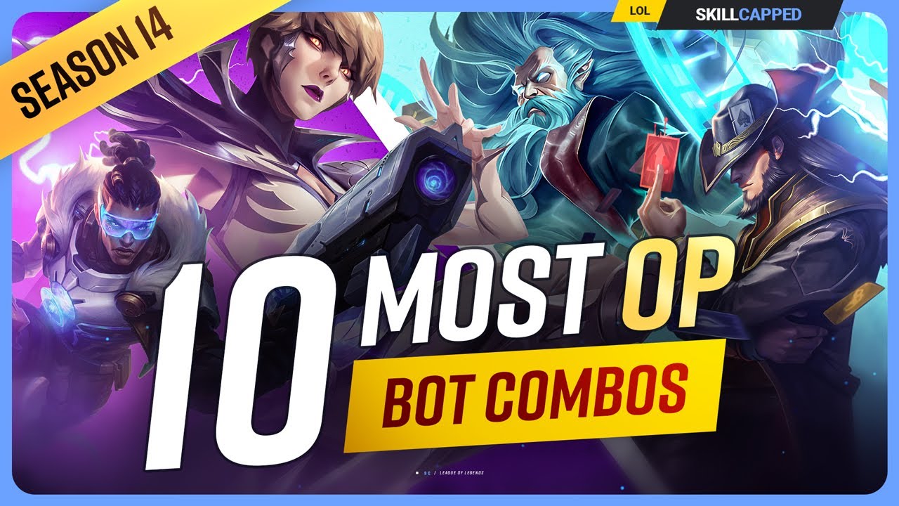 The 10 MOST BROKEN Bot Lane Combos for Season 14! - League of Legends