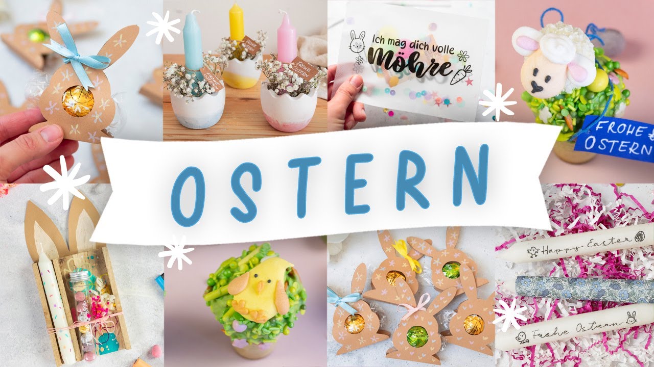 Einfache DIY's für Ostern | Last-Minute-Ideen/ kurzfristige Ostergeschenke | TRYTRYTRY