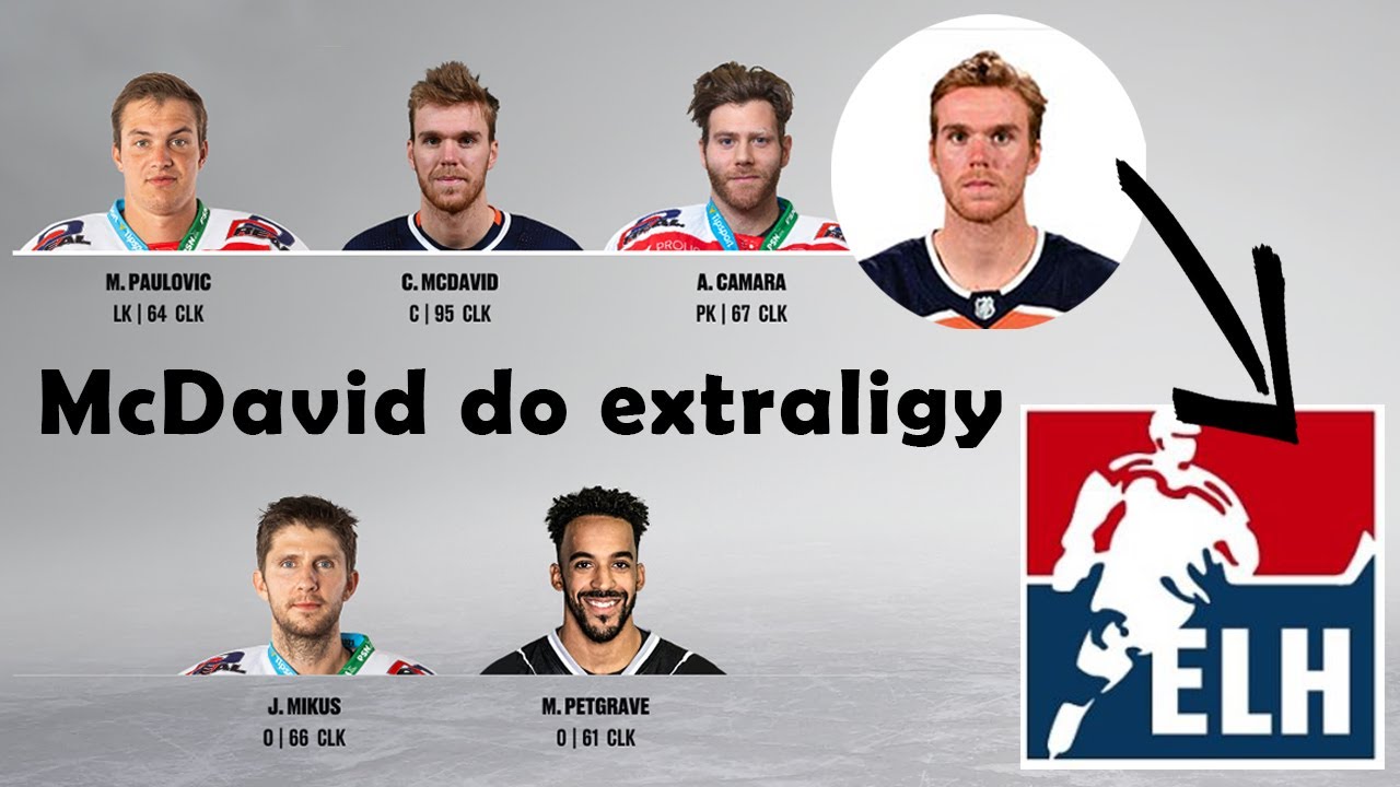 JAK VYTVOŘIT VLASTNÍ SOUPISKU ANEB JAK DOSTAT MCDAVIDA DO EXTRALIGY | NHL 22 | XBOX
