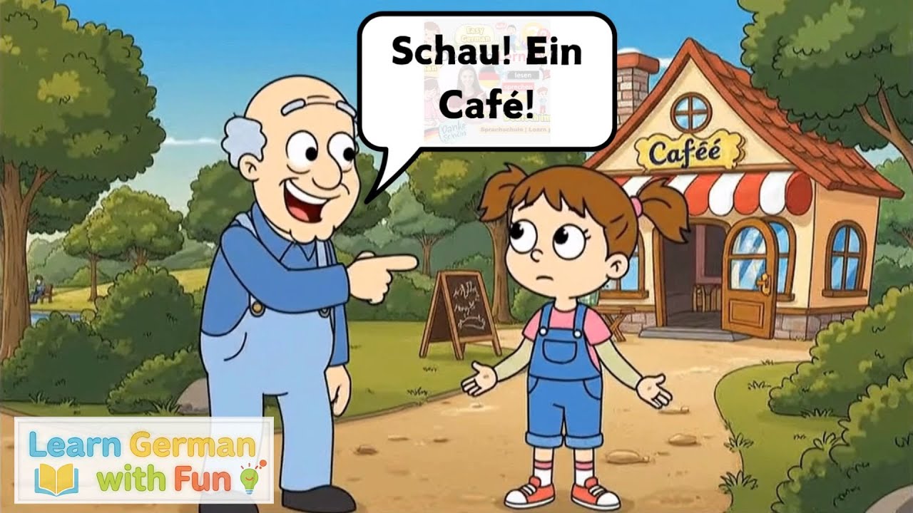 Deutsch Lernen mit Opa und Enkelin | Opa, es ist dringend! 😂👌
