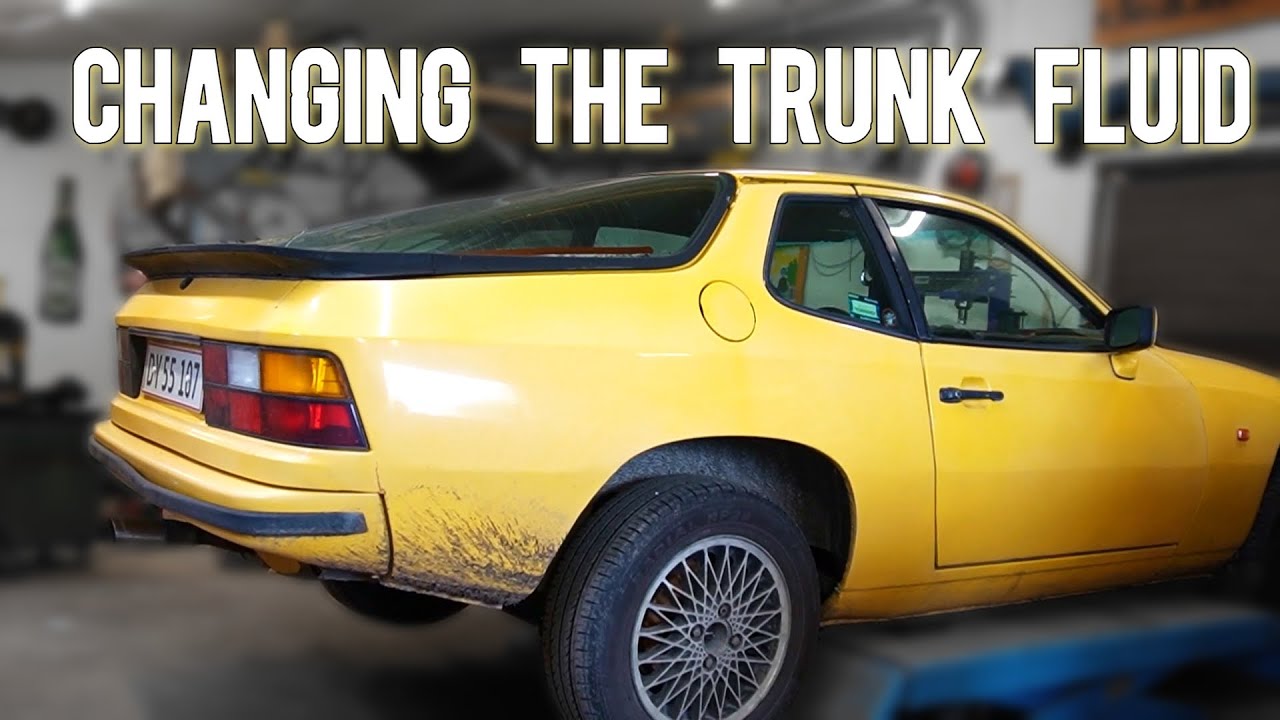 Porsche 924 | Rear Wheel Bearing And Drains