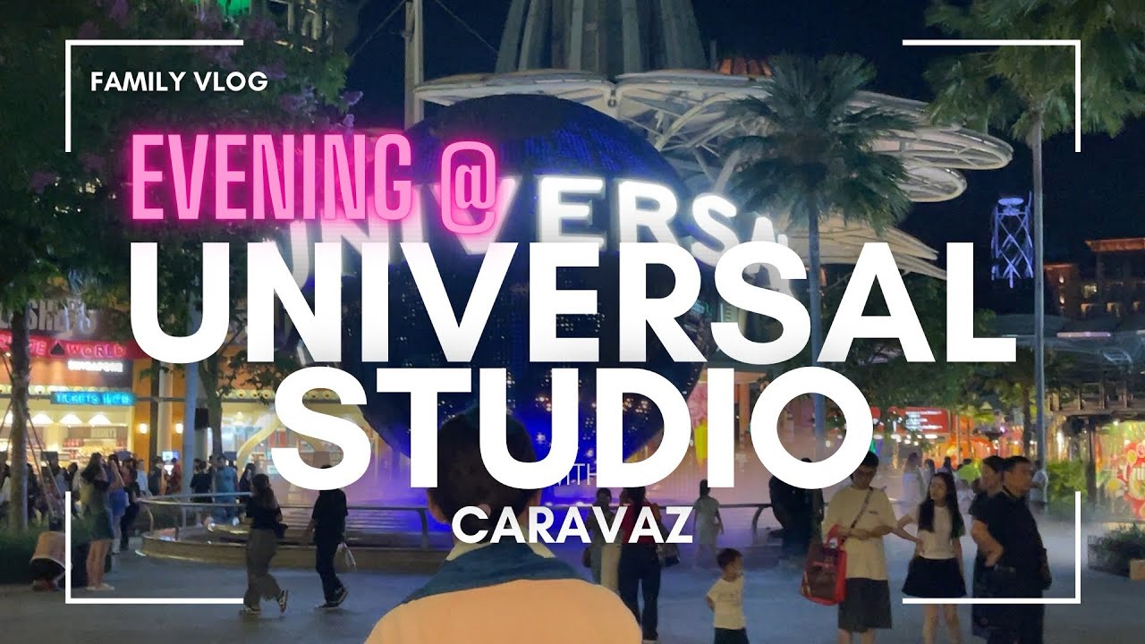 Special evening @ Universal Studio Singapore #familyday #singapore #universalstudios #play