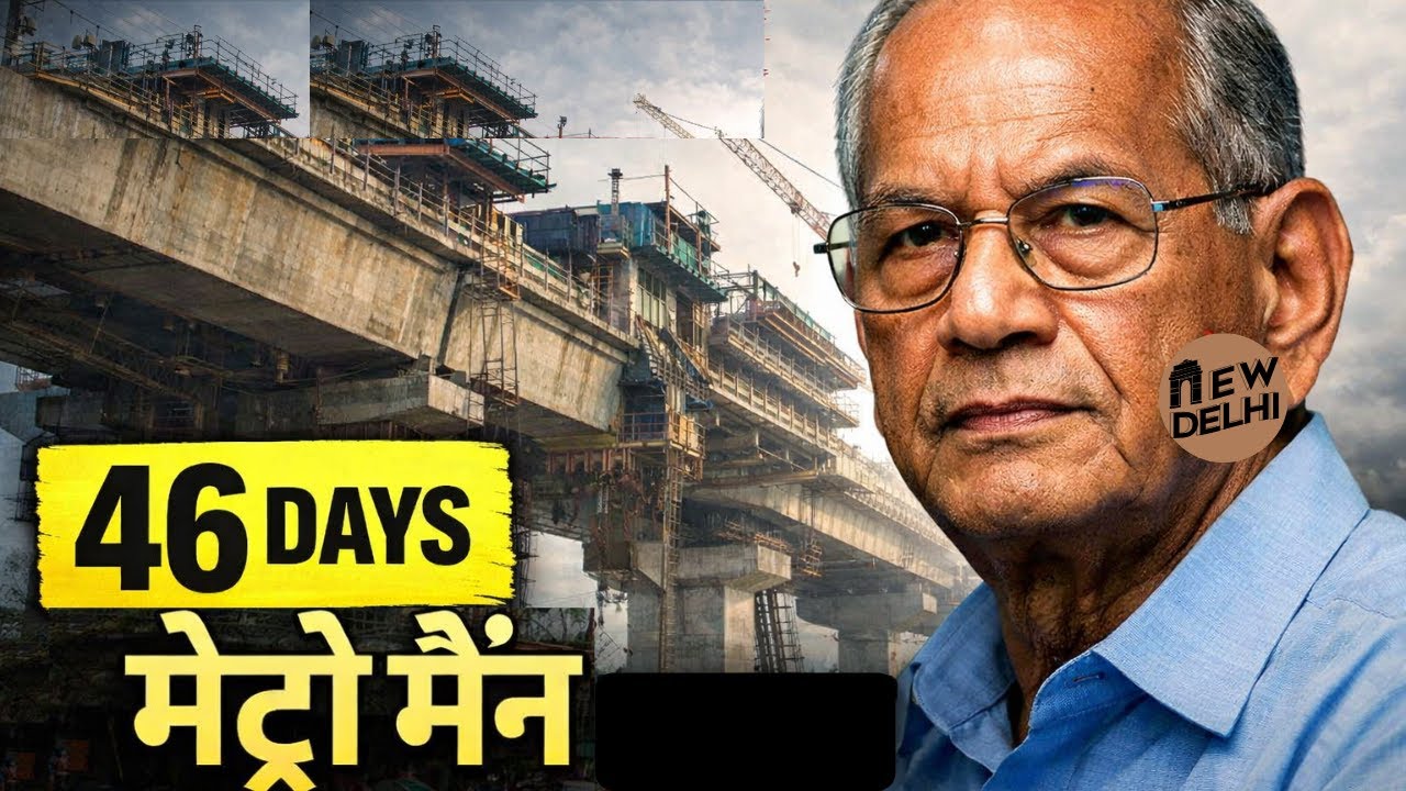 6 महीने का काम 46 दिनों में! Metro Man ने क्या किया? 🤯