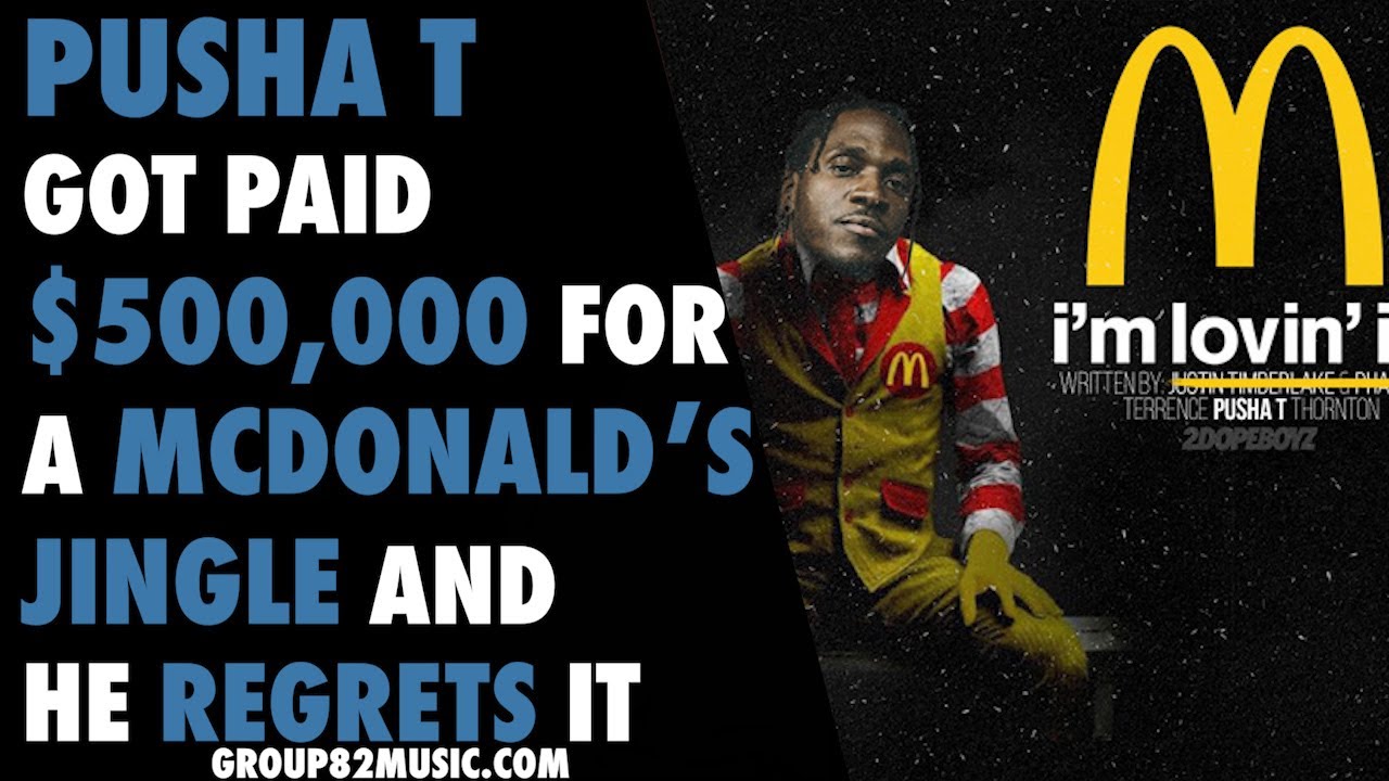Pusha T Got Paid $500,000 For A McDonald&rsquo;s Jingle And He Regrets It