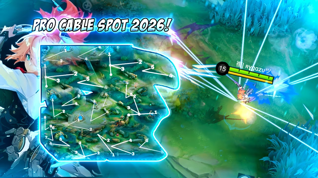 2026 Fanny tutorial | Easy way to be a pro fanny | Cable guide spot step by step | MLBB