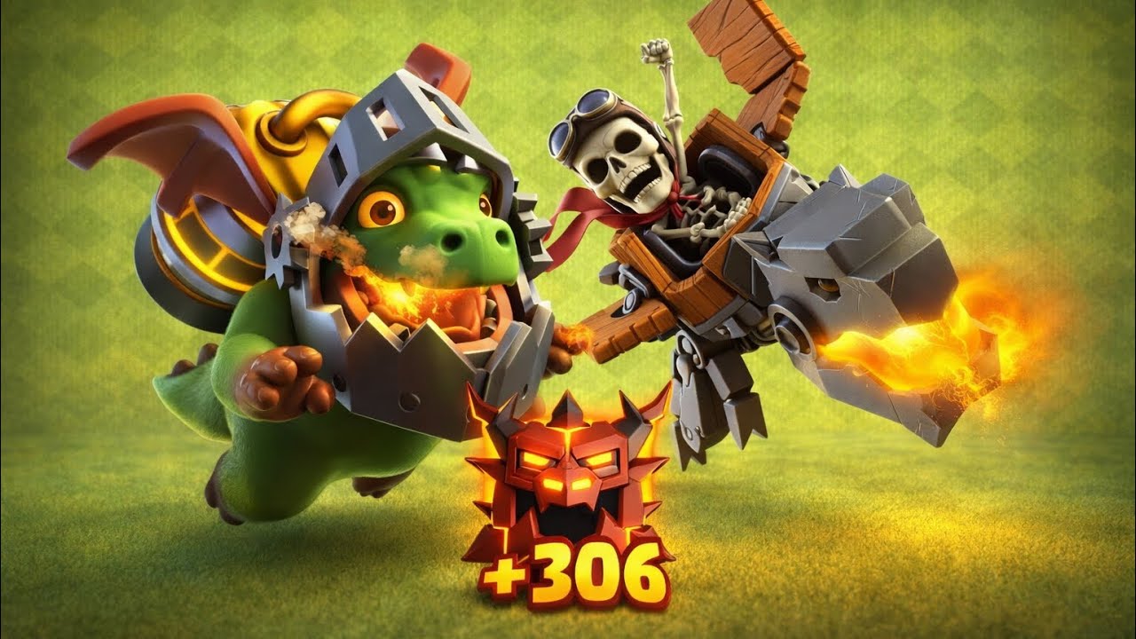 EASY 3 STAR LEGENDARY LEAGUE WITH THE BEST AIR ARMY LINK +5700 | CLASH OF CLANS
