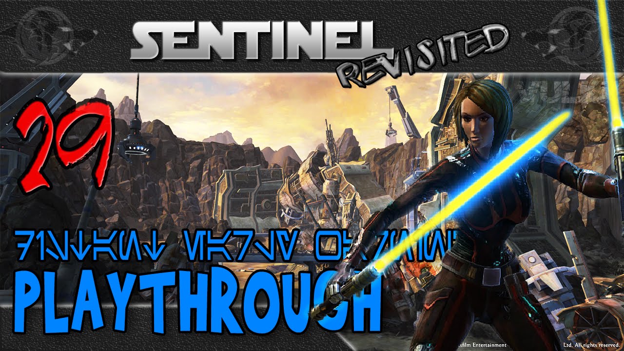 SWTOR Jedi SENTINEL Episode 29 - "Distant Early Warning" (Chapter 2, lvl 34-35)
