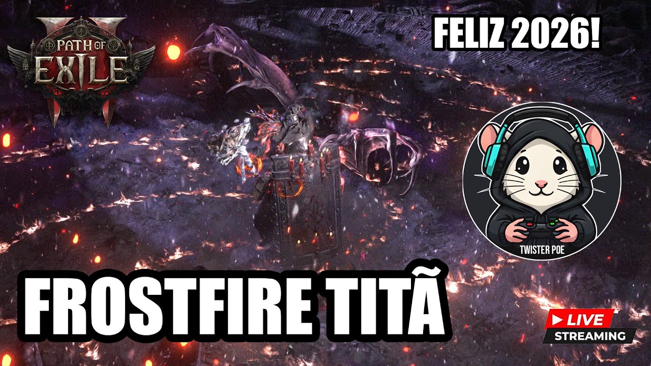 Feliz 2026! Farmando Expedição | 4ª Asc | Frost Fire Titã | !build !overlay !discord