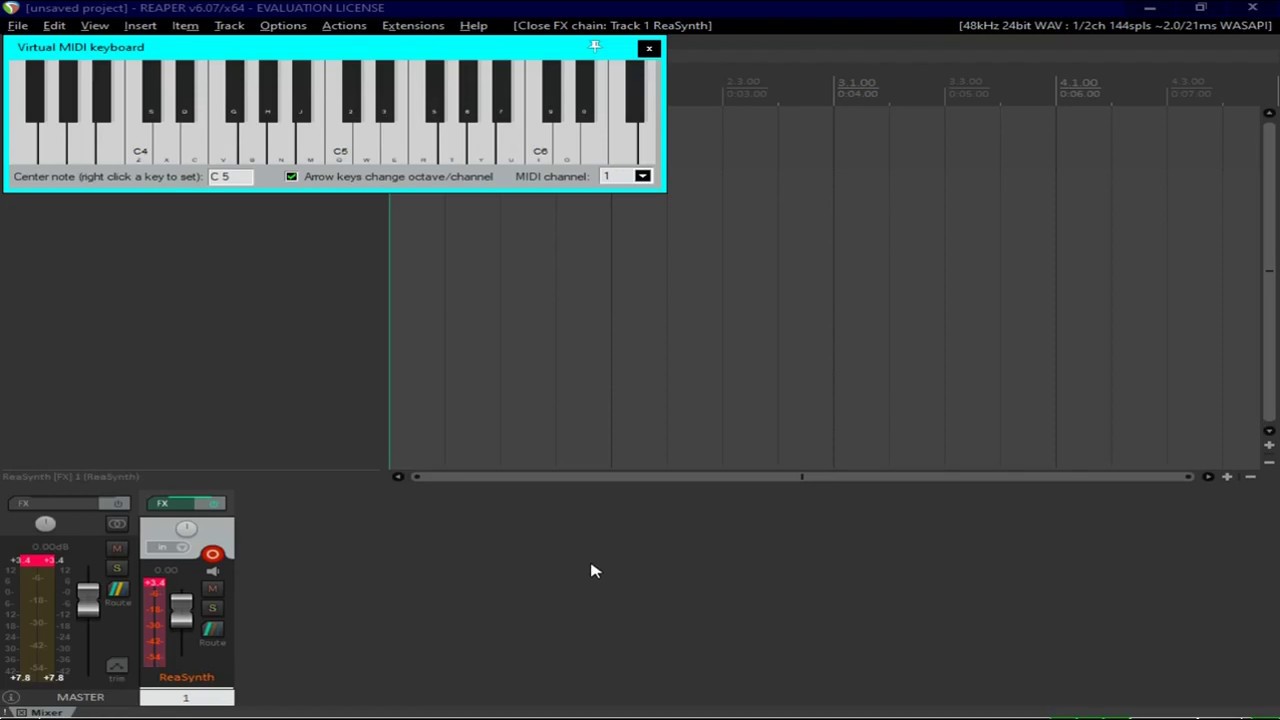 Let's start making music with Reaper!