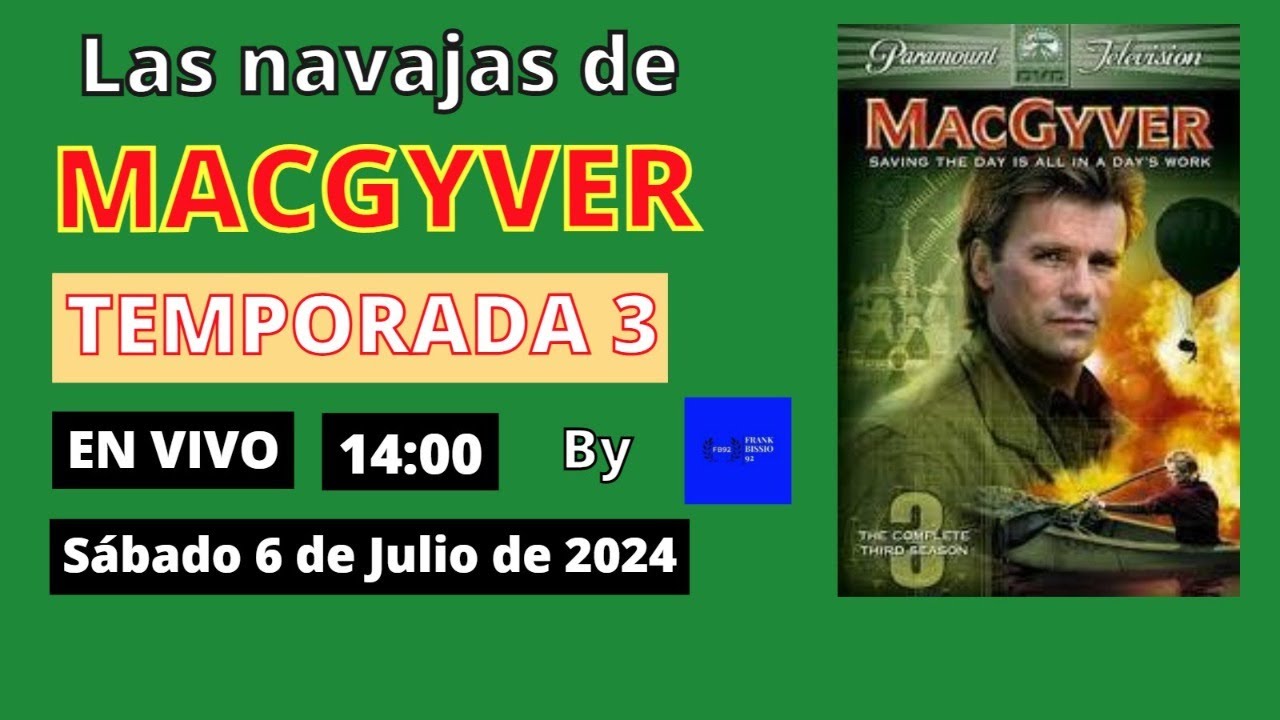 Las navajas de MacGyver. Temporada 3