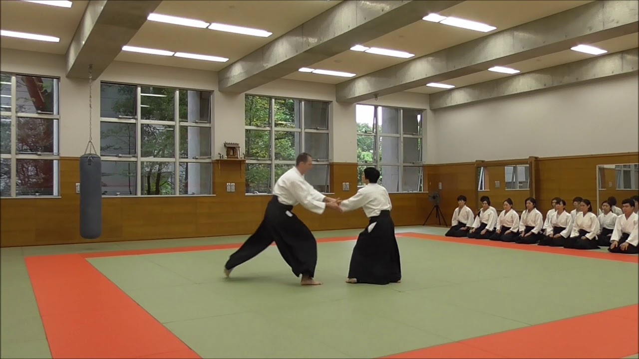 Kumazawa Miyuki Aikido Demonstration at Meiji Pharmaceutical University