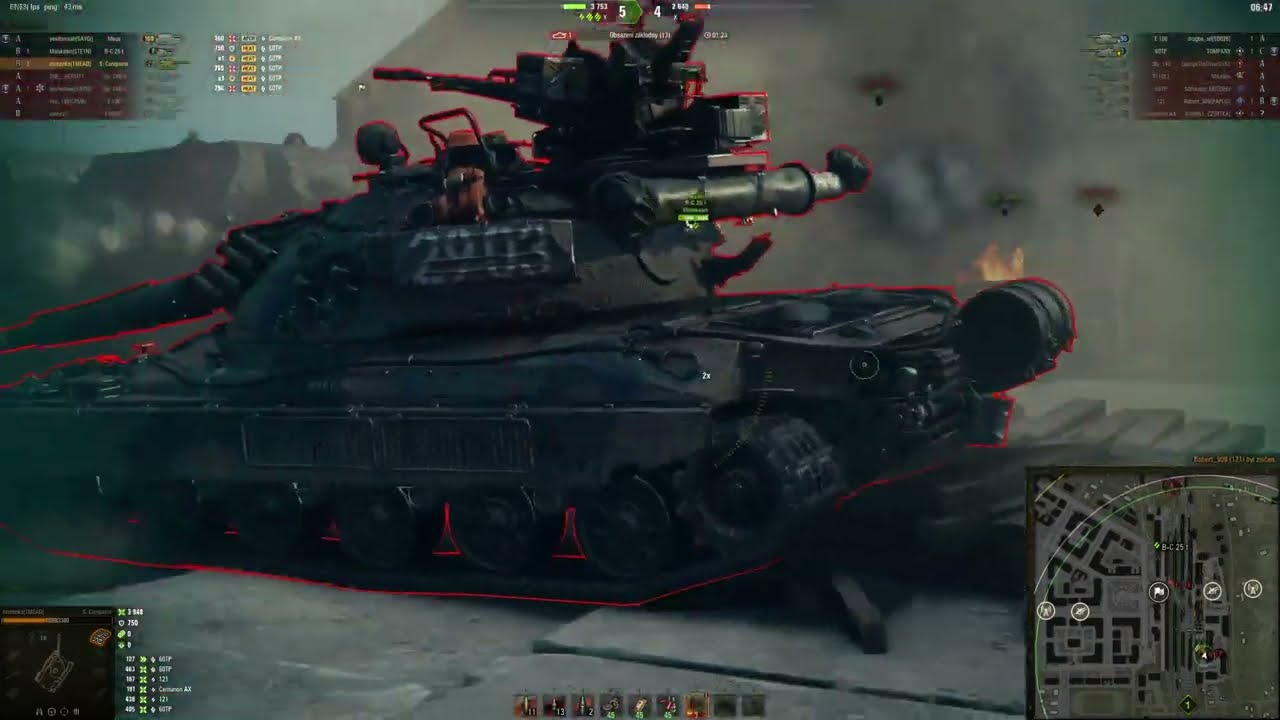 Onslaught | WoT | ENSK | S.Conqueror Epic Battle 5kill 5060DMG
