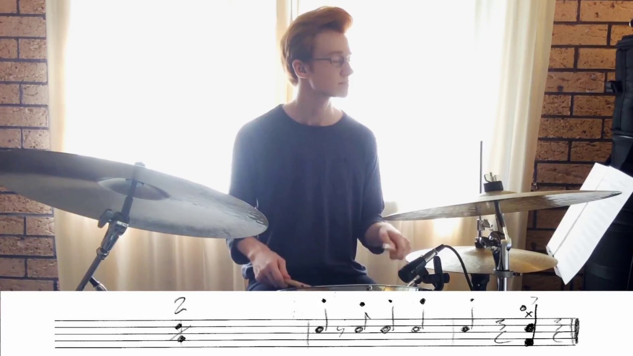 Jalousie | Tango | Drum Kit Chart Reading