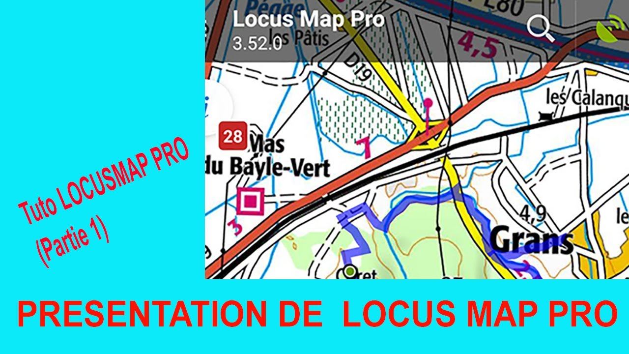 TUTO LOCUS MAP 3 classic  (PARTIE 1) : Points forts  de l'application